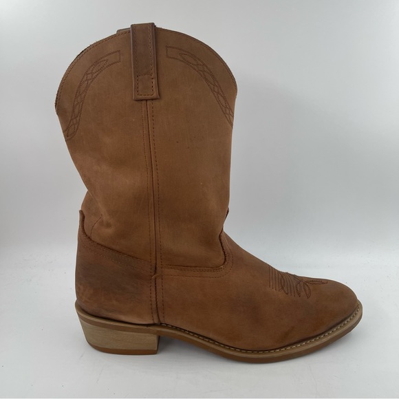 Shoes Mens Brown Leather Western Cowboy Boots Size 15 D Poshmark